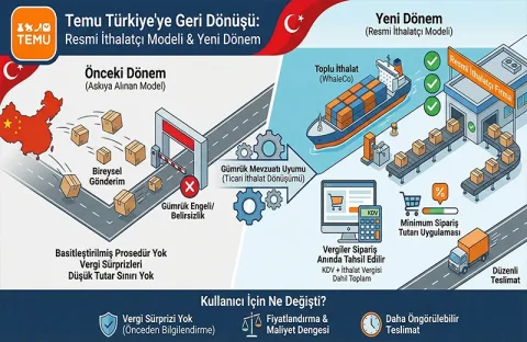 Temu Türkiye’ye Geri Döndü: Yeni Gümrük ve İthalat Modeli Nasıl İşliyor?